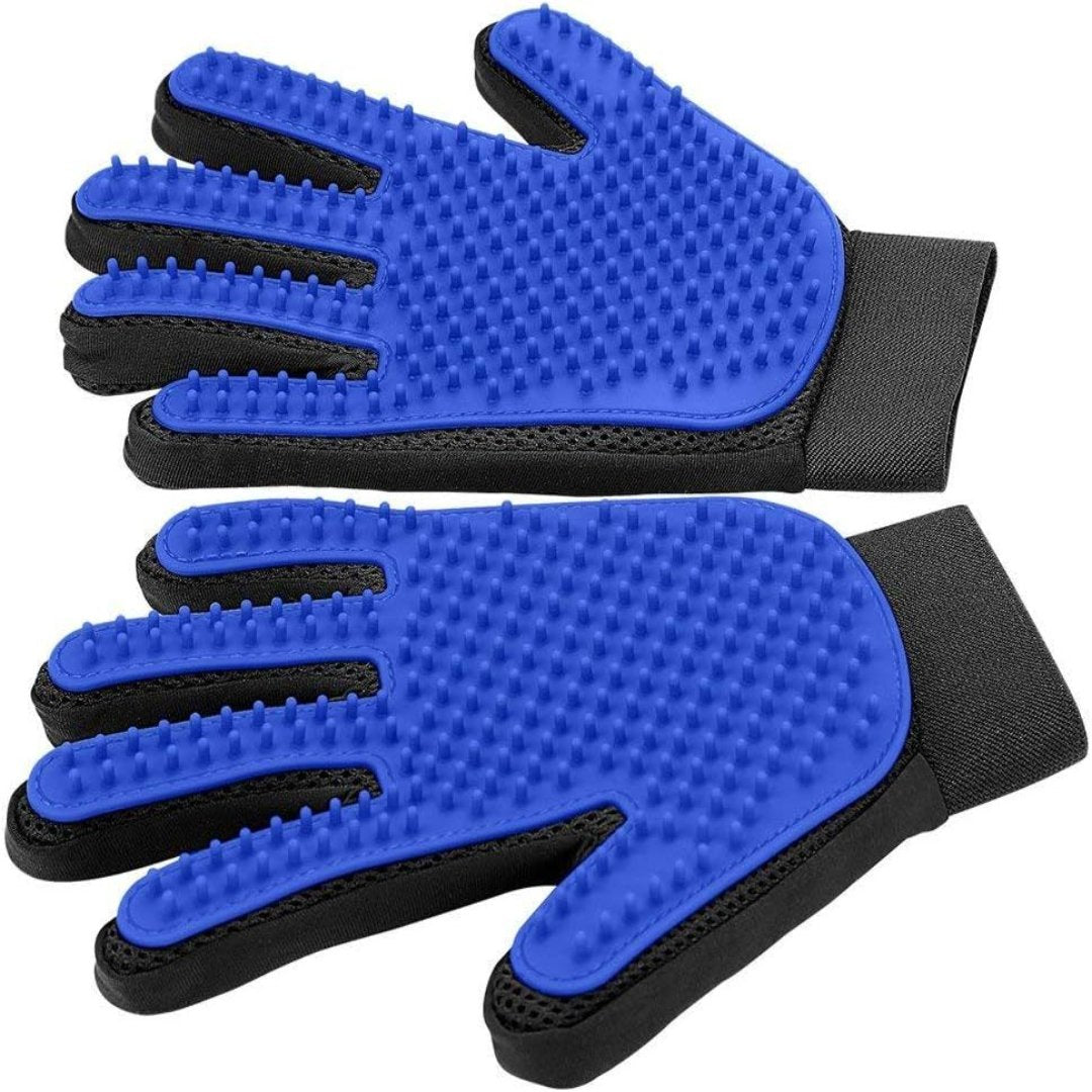 Magic Pet Grooming Gloves – Turn Shedding into Petting Bliss!