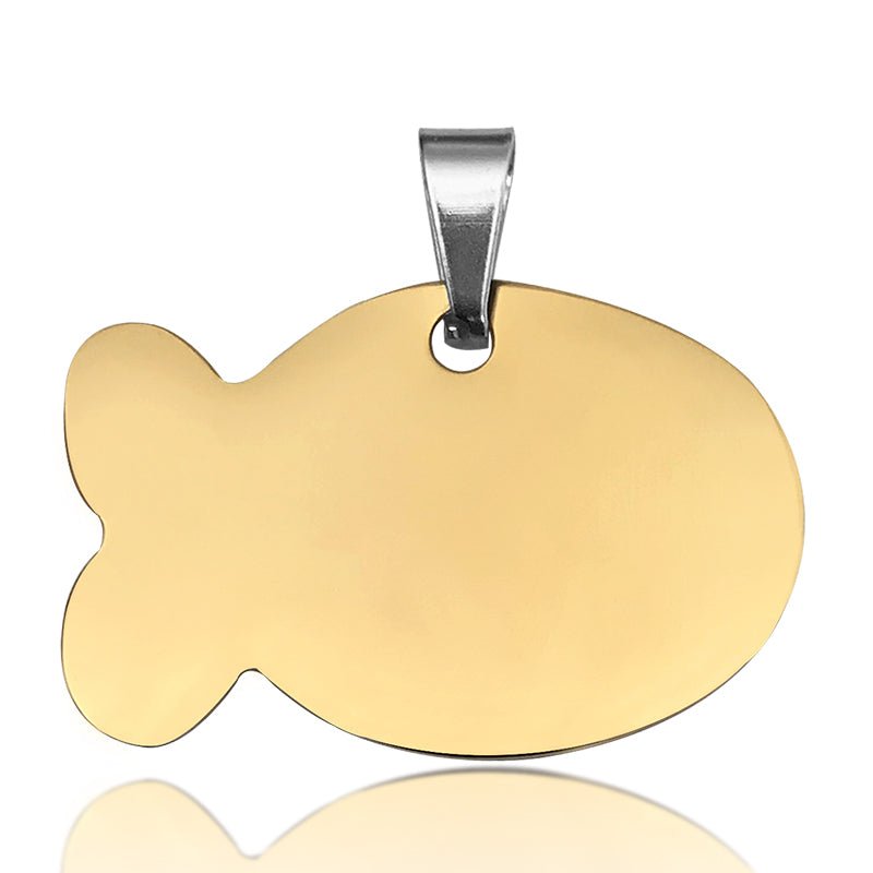 Charming Gold Pet ID Pendant - Capture Your Heart - DOGGEAR