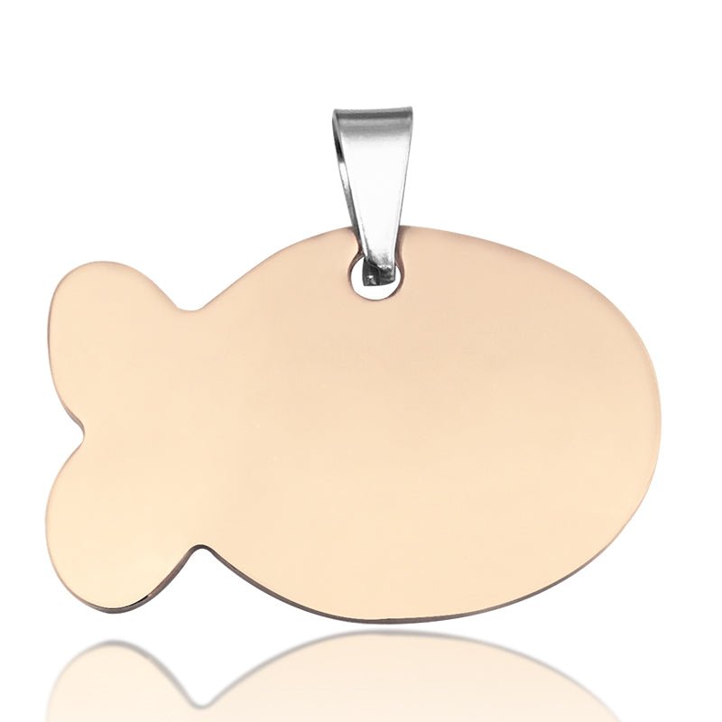 Charming Gold Pet ID Pendant - Capture Your Heart - DOGGEAR