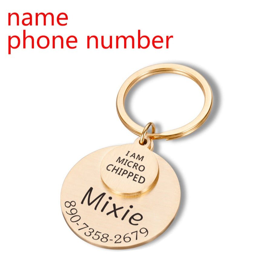 Custom Pet Tag - Secure Contact Details - DOGGEAR